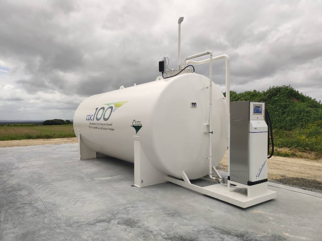 SEC est revendeur / installateur de biocarburant coc100