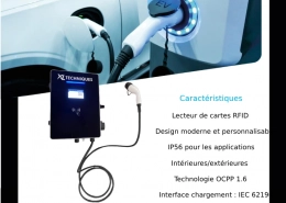 Borne de recharge électrique XL Charge AC